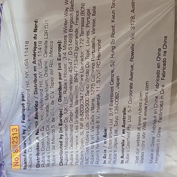 Batgirl‎ Girls DC Superhero Costume - Size Medium 8-10 New In Package - Picture 6 of 6